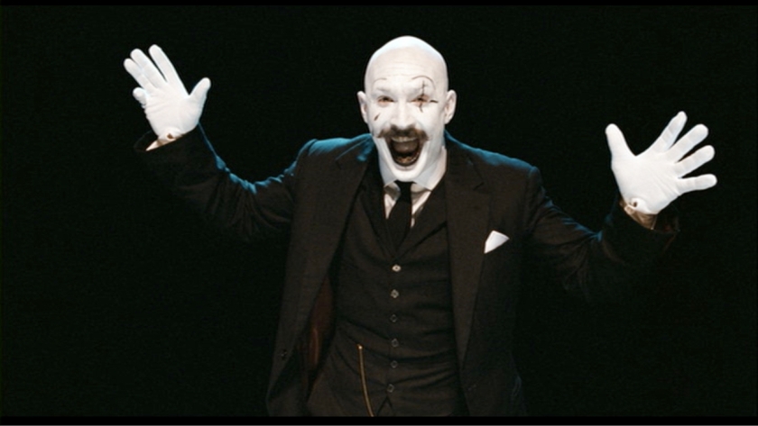 Fig. 2: Tom Hardy as Michael Peterson in Bronson (2009).